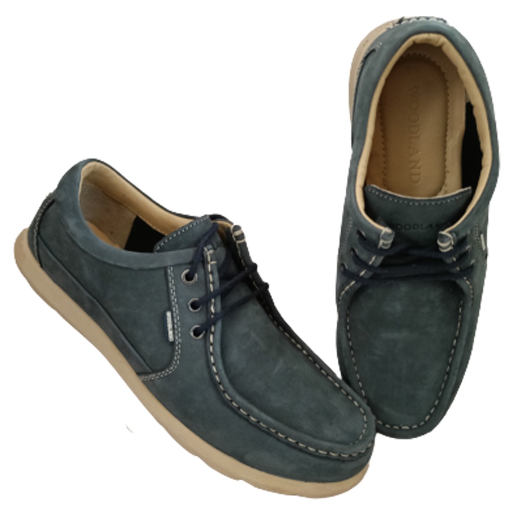 Woodland blue hot sale casual shoes